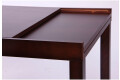 Фото 3 - Стол обеденный раздвижной Стоун 1200(2400)х900х755 орех темный АМФ