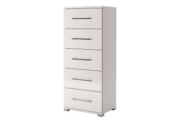 Image Комод MiroMark Фемили с 5 ящиками 55 см Белый