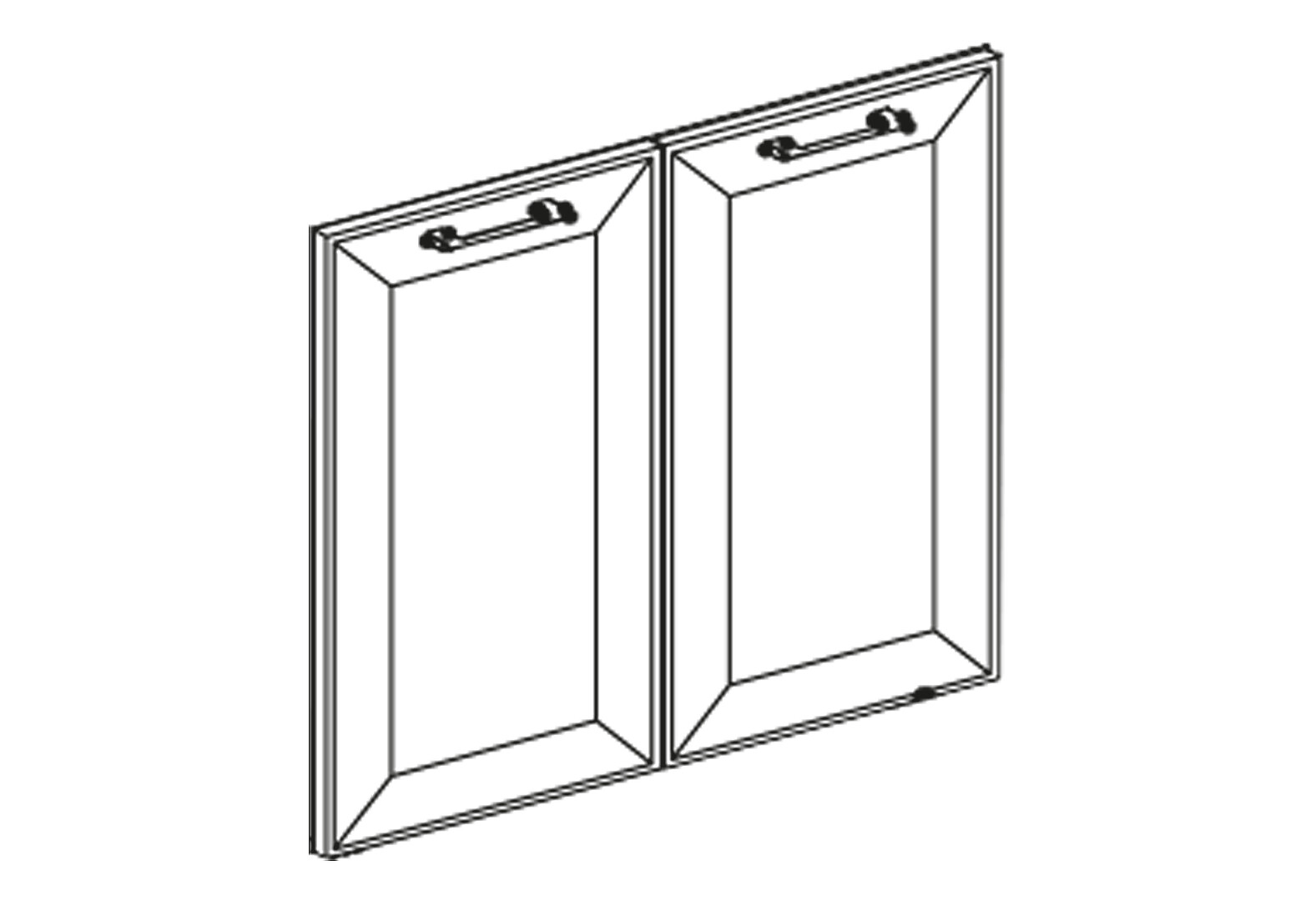 Фото 1 - Фасад Н 60М Марго Світ Меблів