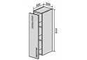 Image 1 - В41 Полиці + фасад петлі 200х920 Інтерно / Interno VIP-master