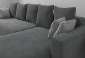 Зображення 4 - М'який куточок Vika Вейдер B 270x145 см сірий (Simple 27/Simple 28)