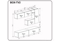 Image 2 - Стенка МироМарк Бокс TV-2 210 см