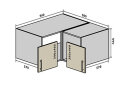 Image 1 - В83 Тумба кутова 98 Максіма VIP-master