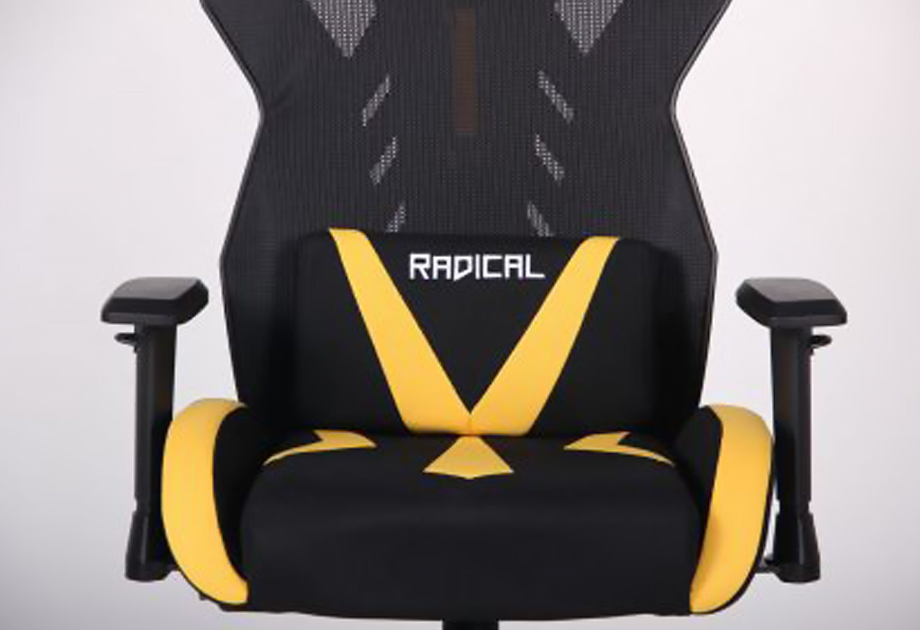 Фото 8 - Крісло VR Racer Radical Wrex чорний/жовтий AMF