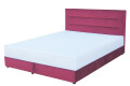 Фото 5 - Ліжко-подіум Vika Горизонт 140х200 см підйомне, матрац жакард, незалежний блок