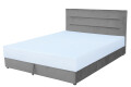 Фото 2 - Ліжко-подіум Vika Горизонт 140х200 см підйомне, матрац жакард, незалежний блок