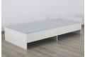 Фото 3 - Ліжко Elegant біле (90х200) ДСП + матрац ППУ 