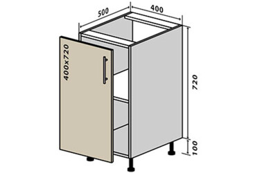Фото Н3 Тумба 1Д 40