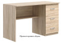 Image 3 - Стіл письмовий Київський стандарт Е4 СМ 120x60 см з шухлядами