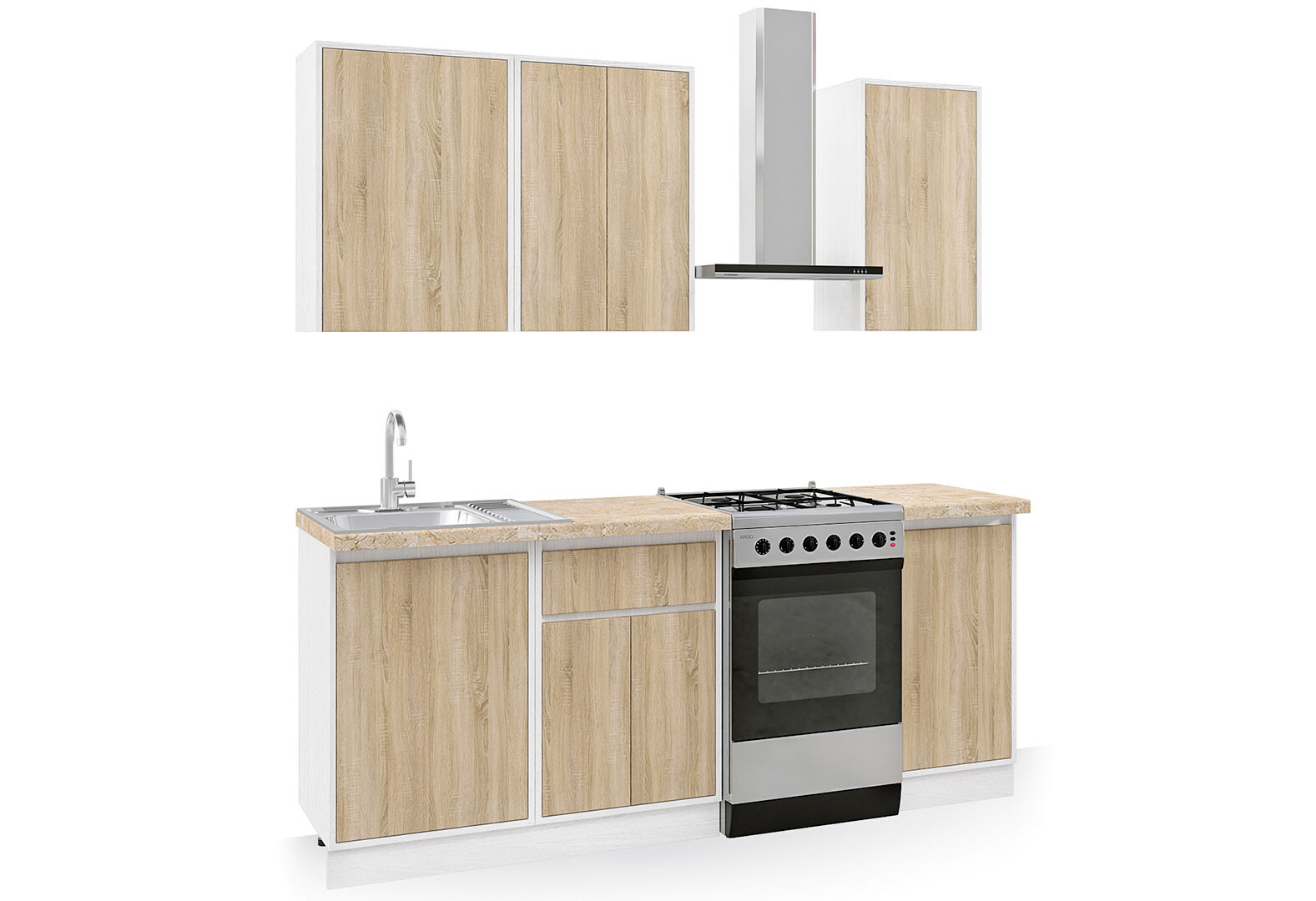 Фото 2 - Кухня Матіна 1,4м (А) Київський стандарт