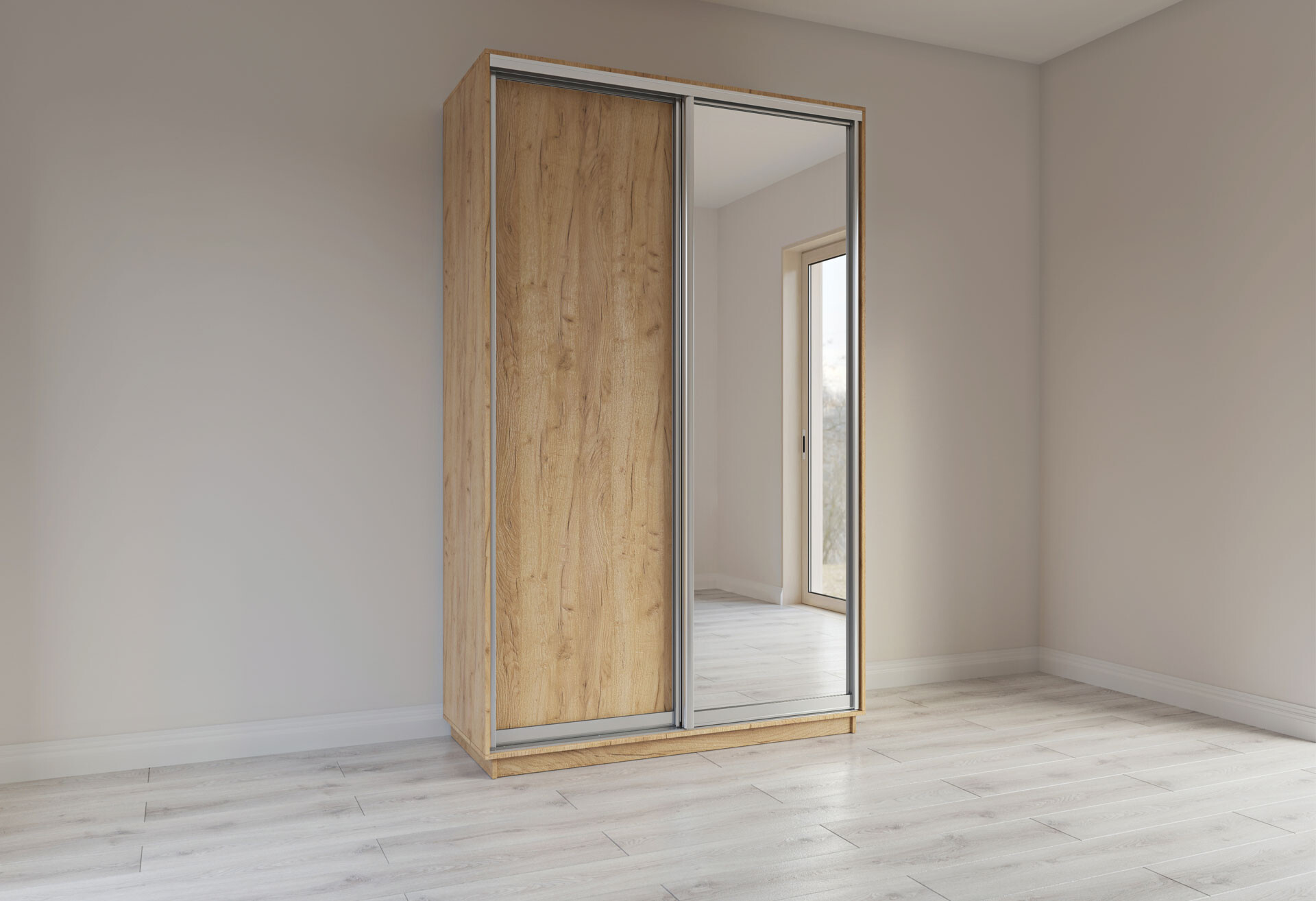 Фото 24 - Шкаф-купе Garant 2-дверный 150x240x45 см