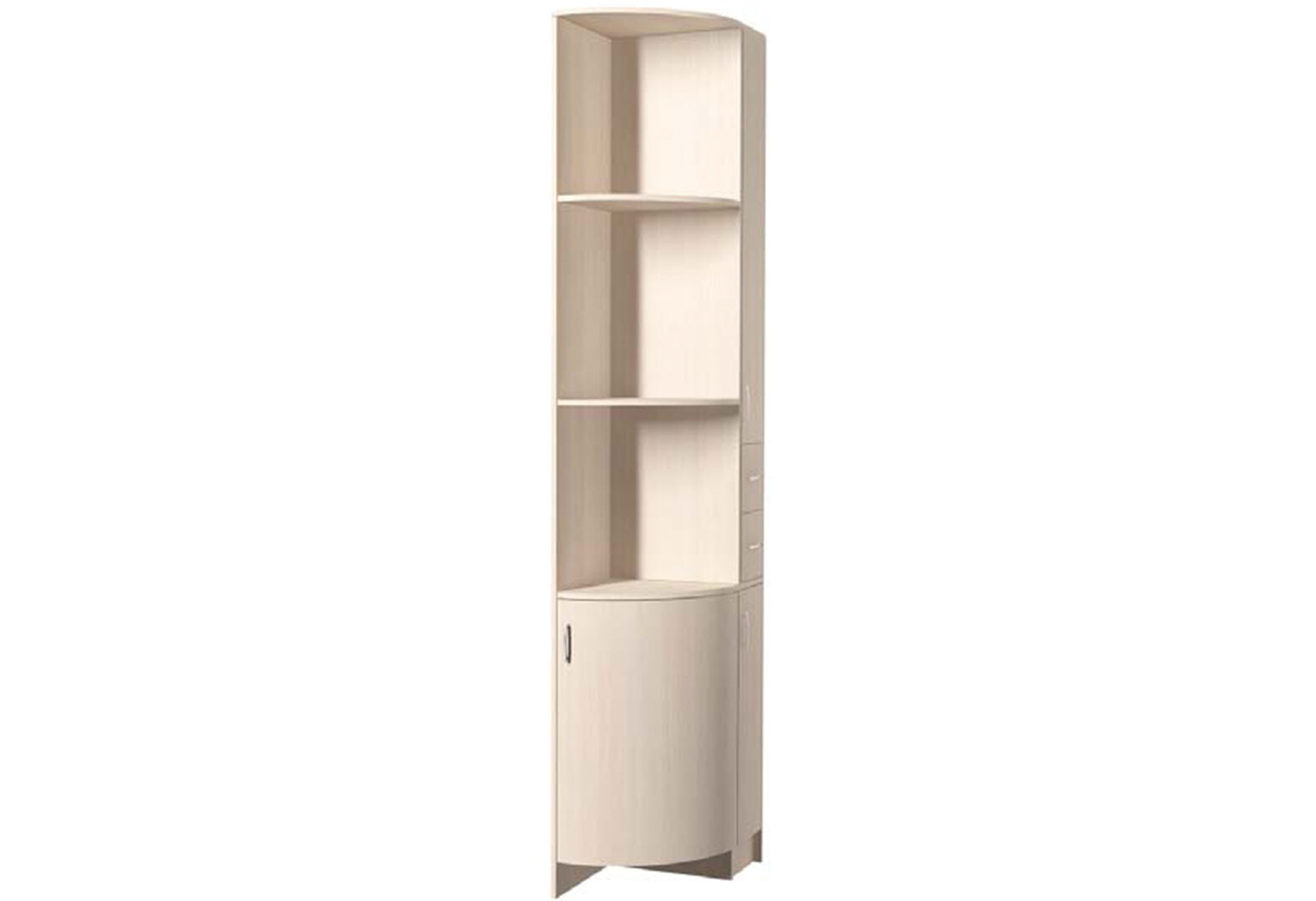 Фото 1 - Шафа-стелаж кутовий комбінований Київський стандарт К-09 з 2 шухлядами 34 см