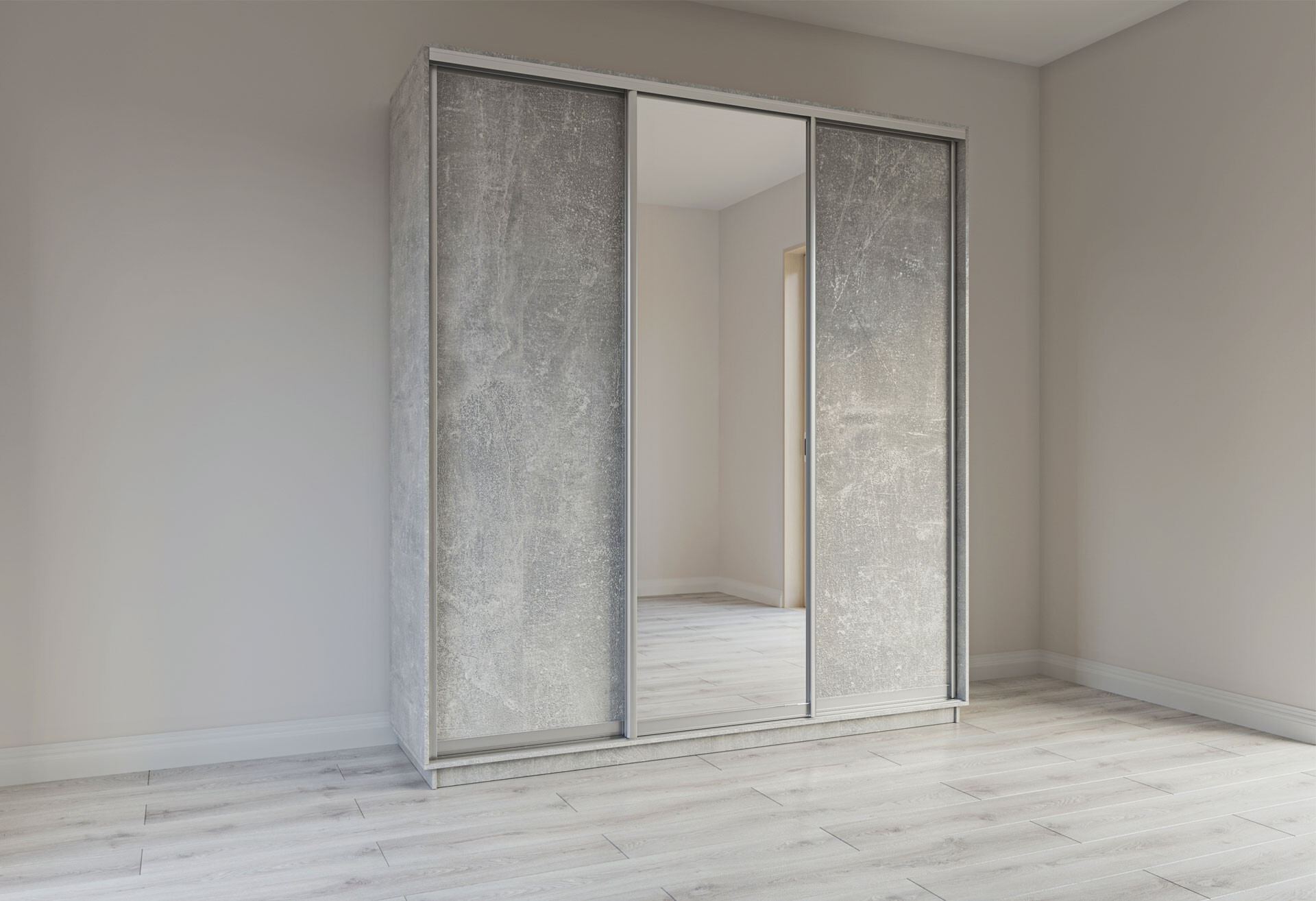 Фото 11 - Шкаф-купе Garant 3-дверный 220x220x60 см