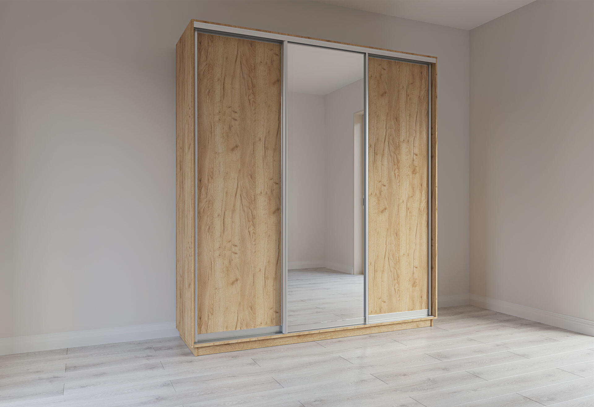 Фото 17 - Шкаф-купе Garant 3-дверный 220x240x60 см