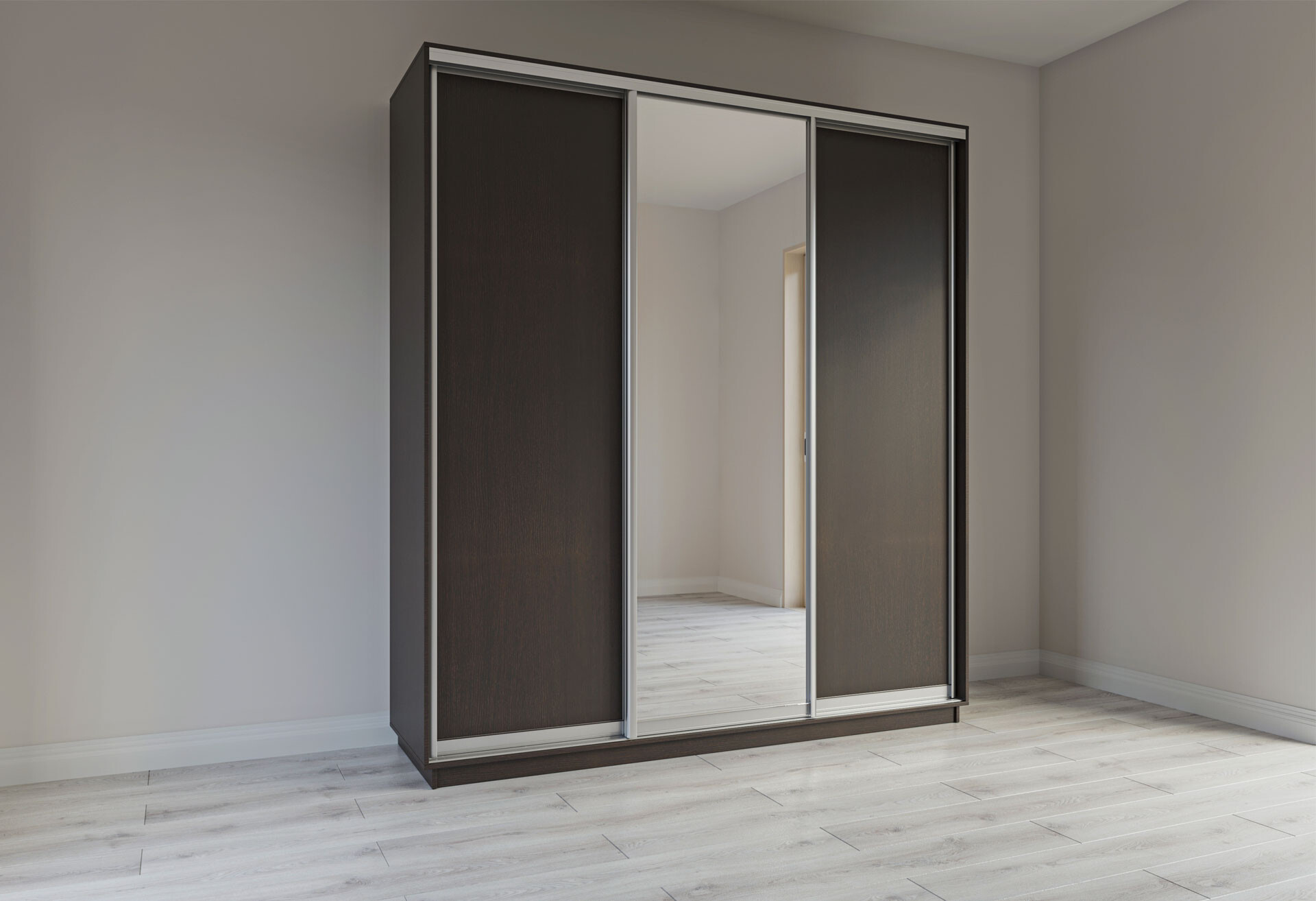 Фото 18 - Шкаф-купе Garant 3-дверный 220x240x60 см