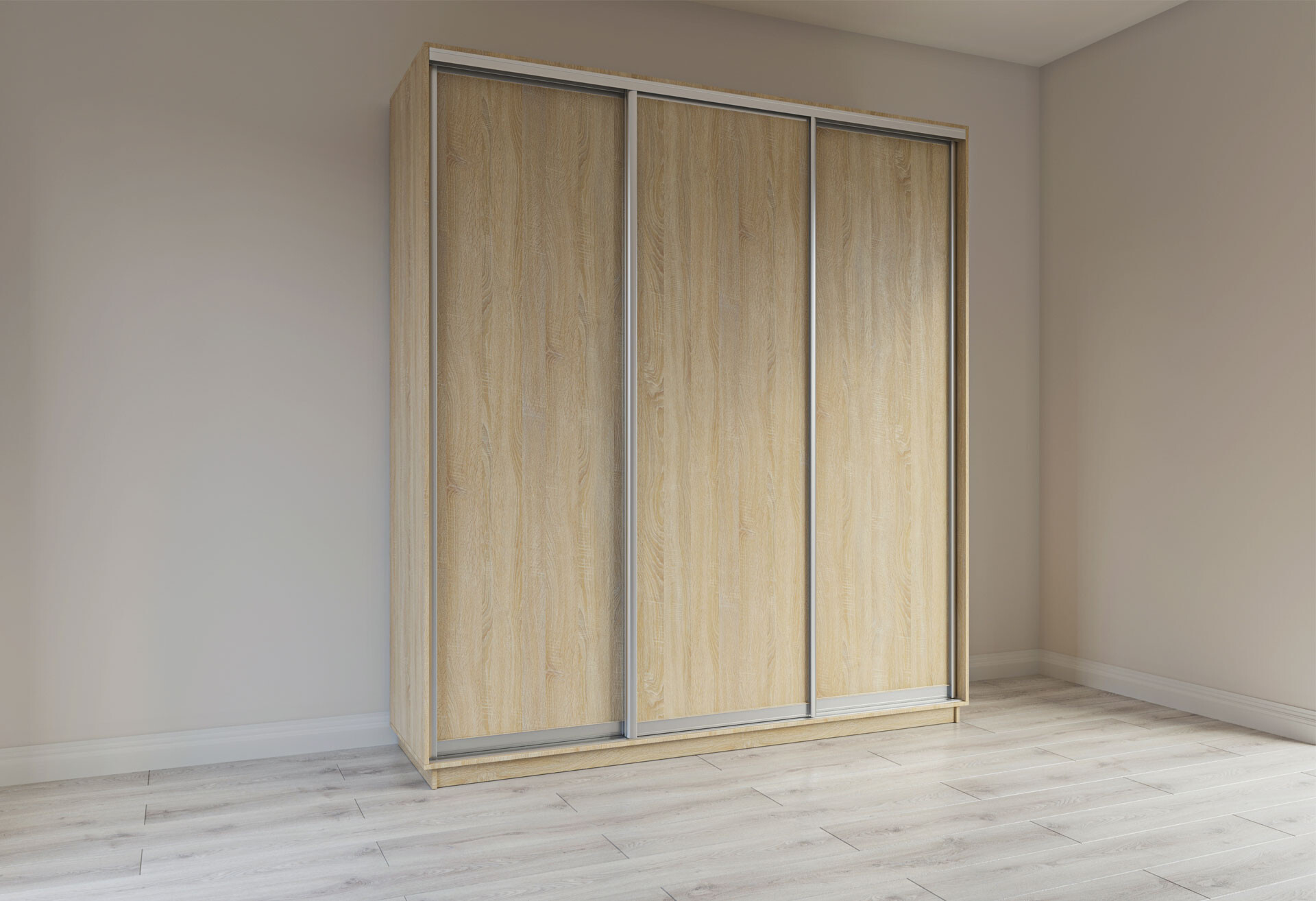 Фото 19 - Шкаф-купе Garant 3-дверный 220x240x60 см