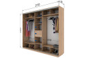 Фото 7 - Шкаф-купе Garant 3-дверный 270x240x60 см