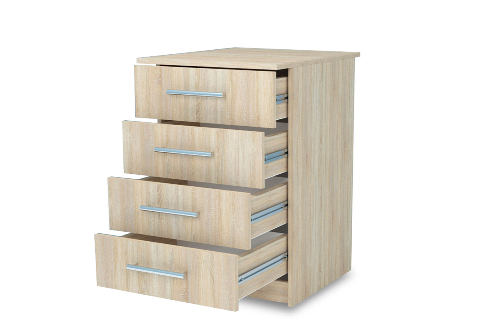 Фото 2 - Тумба Garant 1 с 4 ящиками 50 см