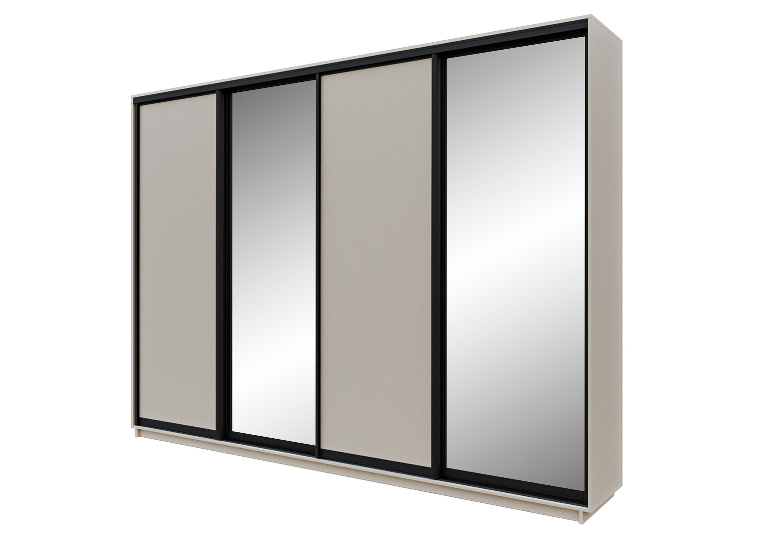 Фото 3 - Шкаф-купе Garant 4-дверный 3300x2200x45 см