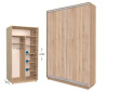 Фото 1 - Шкаф-купе Garant Практик №3 2-дверный 100 см