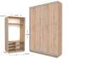 Фото 1 - Шкаф-купе Garant Практик №4 2-дверный 100 см