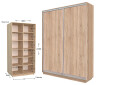 Фото 1 - Шкаф-купе Garant Практик №6 2-дверный 100 см