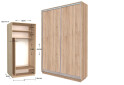 Фото 1 - Шкаф-купе Garant Практик №8 2-дверный 100 см