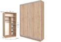 Фото 1 - Шкаф-купе Garant Практик №11 2-дверный 110 см