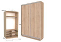 Фото 1 - Шкаф-купе Garant Практик №12 2-дверный 110 см