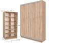 Фото 1 - Шафа-купе Garant Практик №14 2-дверна 110 см