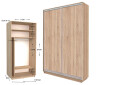 Фото 1 - Шкаф-купе Garant Практик №16 2-дверный 110 см