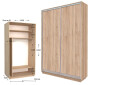 Фото 1 - Шкаф-купе Garant Практик №24 2-дверный 120 см