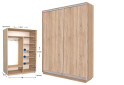 Фото 1 - Шкаф-купе Garant Практик №35 2-дверный 1400