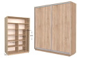 Фото 1 - Шкаф-купе Garant Практик №56 2-дверный 160 см