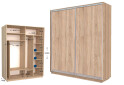 Фото 1 - Шкаф-купе Garant Практик №60 2-дверный 170 см