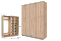 Фото 1 - Шкаф-купе Garant Практик №61 2-дверный 170 см