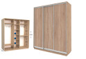 Фото 1 - Шкаф-купе Garant Практик №73 3-дверный 190 см