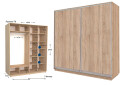 Фото 1 - Шкаф-купе Garant Практик №78 2-дверный 190 см