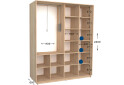 Фото 2 - Шкаф-купе Garant Практик №79 2-дверный 190 см