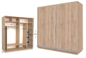 Фото 1 - Шкаф-купе Garant Практик №91 2-дверный 210 см