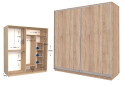 Фото 1 - Шкаф-купе Garant Практик 93 2-дверный 210 см