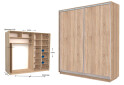 Фото 1 - Шкаф-купе Garant Практик 102/2 2-дверный 220 см