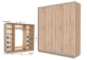 Фото 1 - Шкаф-купе Garant Практик 104/2 2-дверный 220 см