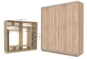 Фото 1 - Шкаф-купе Garant Практик №107/2 2-дверный 230 см