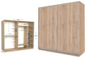 Фото 1 - Шкаф-купе Garant Практик №108/2 2-дверный 230 см