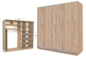 Фото 1 - Шкаф-купе Garant Практик №110/2 2-дверный 230 см