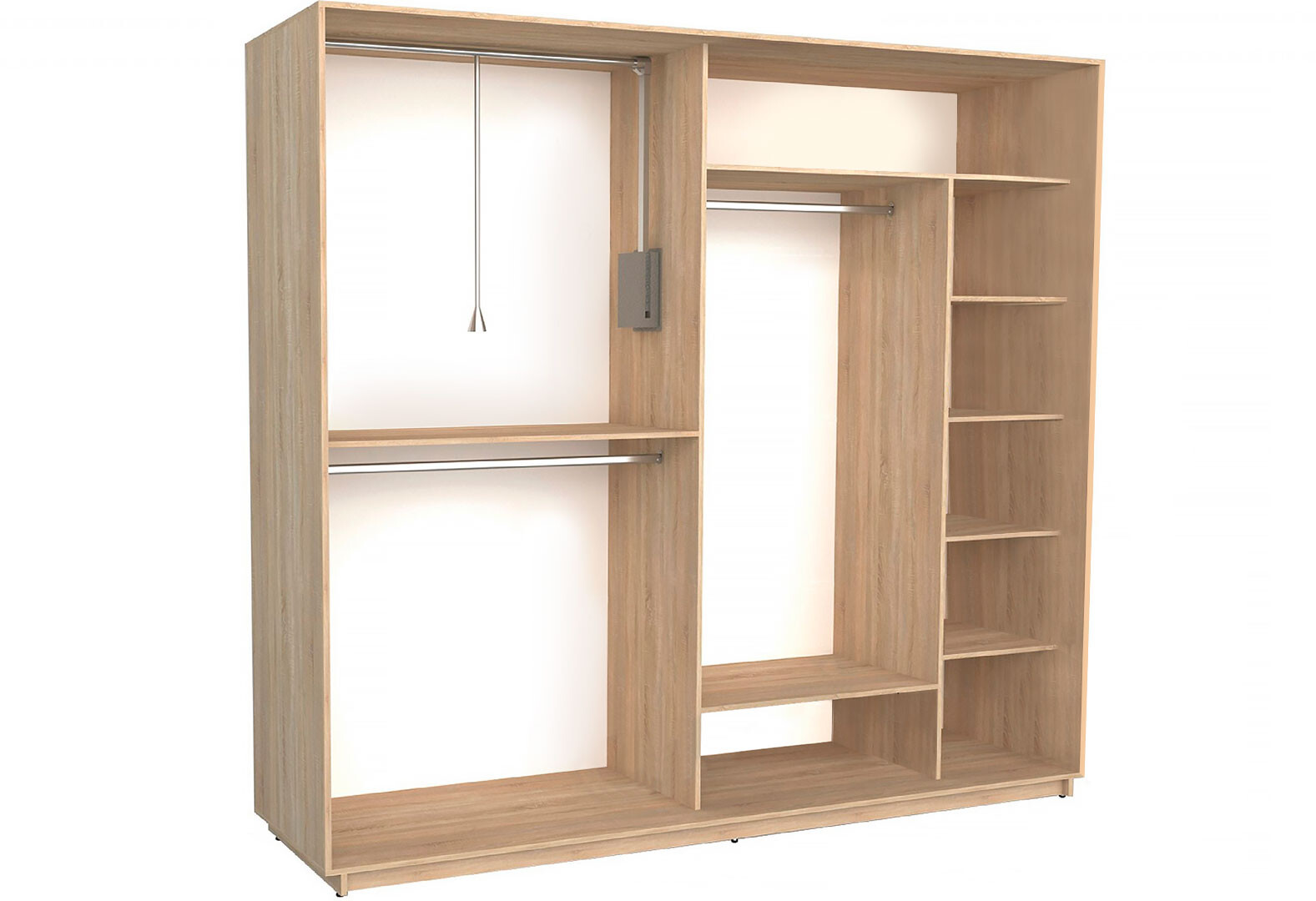 Фото 5 - Шкаф-купе Практик 2Д 2400 Garant