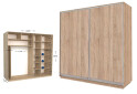 Фото 1 - Шкаф-купе Garant Практик №118/2 2-дверный 240 см
