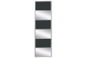 Image 4 - Фасад Комб 4_4/2 ДСП + Дзеркало Срібло 746х2400 Шафа-купе 2Д 1500х2400 Київський стандарт