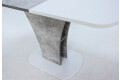 Фото 3 - Стол обеденный Intarsio Sheridan 110x68 см раскладной, белая аляска/индастриал